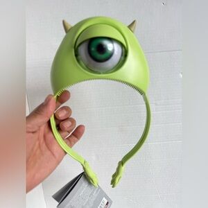 Disney Parks Pixar Monsters Inc Light Up Mike Wazowski Ear Headband